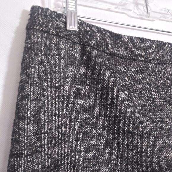 Gap Tweed Gray Mini Skirt Preppy Winter NWT Size 8 - Picture 2 of 9